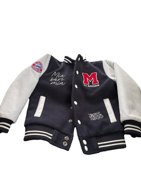 Official FC Bavarian Munich Kids College Jacket ( Flagship Fan Club)